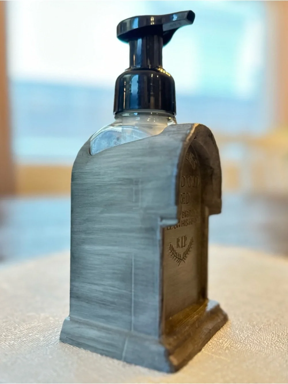 Disney Haunted Mansion Tombstone Soap Holder for Bath & Body Works Bottle